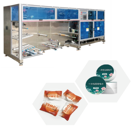 Compressed Towel Machine