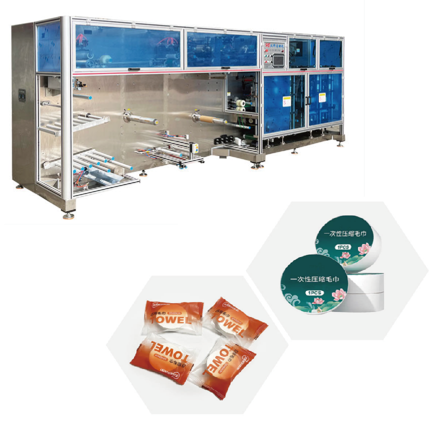 Compressed Towel Machine