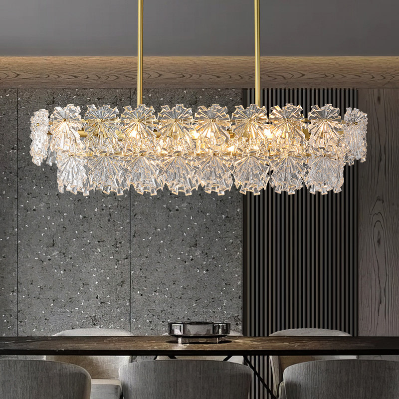 Dining Room 2026 Chandelier Elegant Kitchen Chandelier and Pendants Rectangle Chandelier