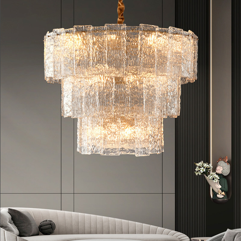 Factory Direct Wholesale All-Copper Luxury Chandelier for Living Room Dining Room Master Bedroom Pendant Lights Source