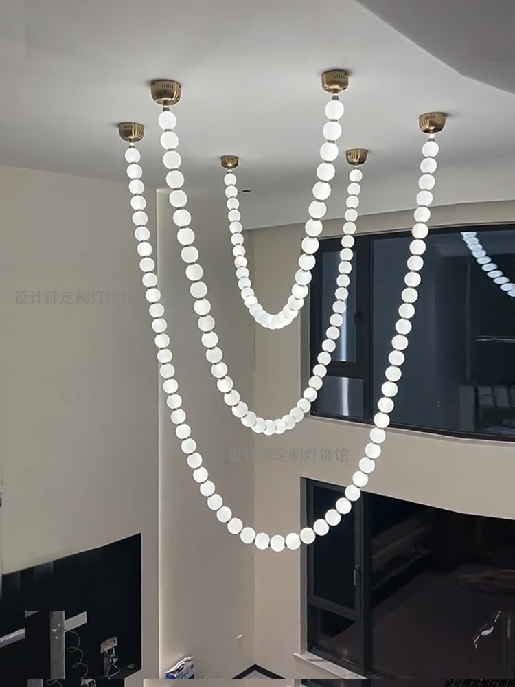Luxury Glass Chandelier for Hotel Lobby Super Market Wedding Hotel New Design Large Pendent Light